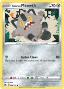 Image for Galarian Meowth (084/159) (Crown Zenith) - Pokemon