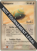 Image for Dunsparce - 2004 (Reed Weichler) (60/100) (World Championship Decks) (WCD) - Pokemon