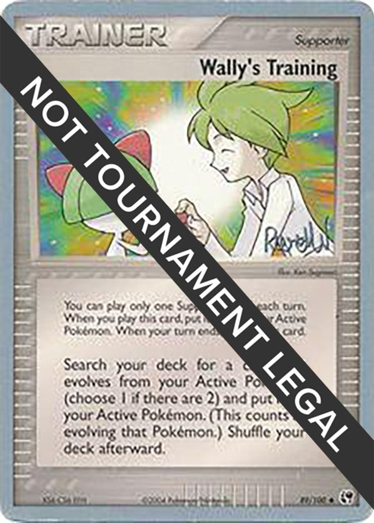 Image for Wally's Training - 2004 (Reed Weichler) (89/100) (World Championship Decks) (WCD) - Pokemon