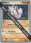 Image for Rhyhorn - 2005 (Michael Gonzalez) (70/101) (World Championship Decks) (WCD) - Pokemon