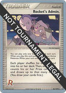 Image for Rocket's Admin. - 2005 (Michael Gonzalez) (86/109) (World Championship Decks) (WCD) - Pokemon