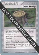Image for Giant Stump - 2006 (Jimmy Ballard) (75/92) (World Championship Decks) (WCD) - Pokemon