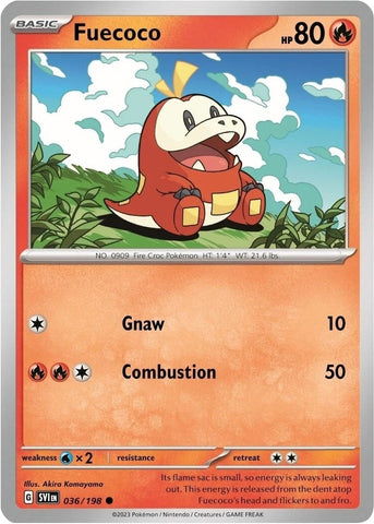 Fuecoco - 036/198 (Mirage Holo) (036/198) (Miscellaneous Cards & Products) Pokemon