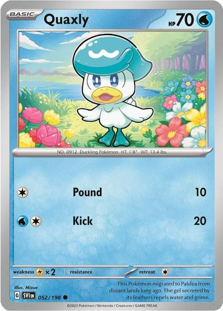 Quaxly - 052/198 (Mirage Holo) (052/198) (Miscellaneous Cards & Products) Pokemon