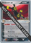 Image for Umbreon ex - 2006 (Jimmy Ballard) (112/115) (World Championship Decks) (WCD) - Pokemon