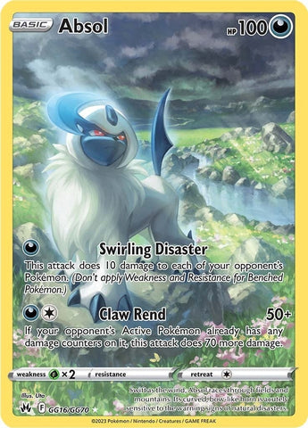 Image for Absol (GG16/GG70) (Crown Zenith: Galarian Gallery) - Pokemon