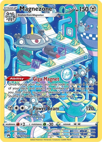 Image for Magnezone (GG18/GG70) (Crown Zenith: Galarian Gallery) - Pokemon