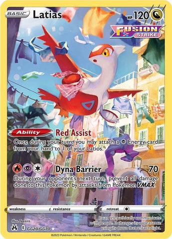 Image for Latias (GG20/GG70) (Crown Zenith: Galarian Gallery) - Pokemon
