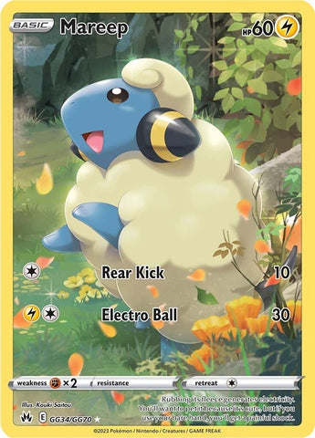 Image for Mareep (GG34/GG70) (Crown Zenith: Galarian Gallery) - Pokemon