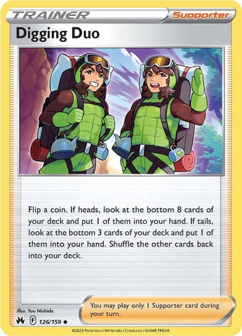 Image for Digging Duo (126/159) (Crown Zenith) - Pokemon