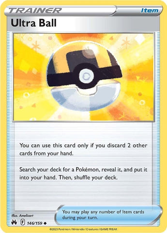 Image for Ultra Ball (146/159) (Crown Zenith) - Pokemon