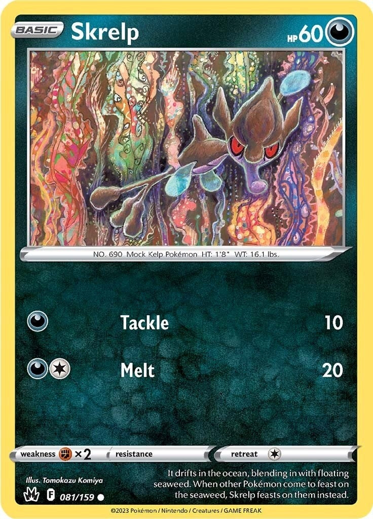 Image for Skrelp (081/159) (Crown Zenith) - Pokemon
