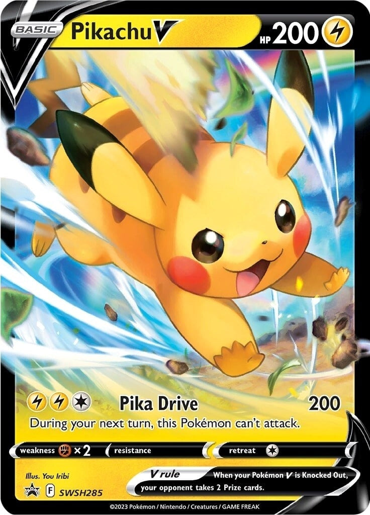 Image for Pikachu V - SWSH285 (SWSH285) (SWSH: Sword & Shield Promo Cards) (SWSD) - Pokemon