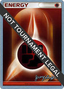 Image for Fighting Energy - 2007 (Jeremy Scharff-Kim) (World Championship Decks) (WCD) - Pokemon