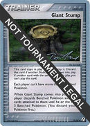 Image for Giant Stump - 2007 (Tom Roos) (75/92) (World Championship Decks) (WCD) - Pokemon