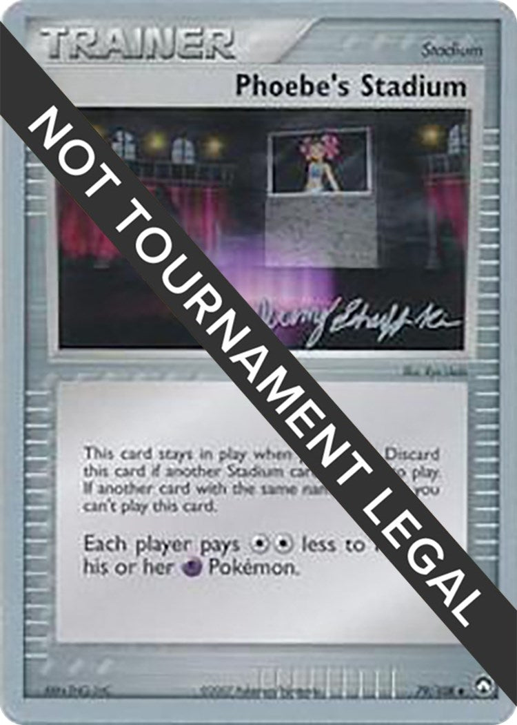 Image for Phoebe's Stadium - 2007 (Jeremy Scharff-Kim) (79/108) (World Championship Decks) (WCD) - Pokemon