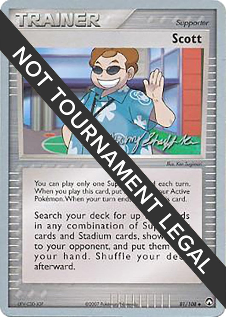 Image for Scott - 2007 (Jeremy Scharff-Kim) (81/108) (World Championship Decks) (WCD) - Pokemon