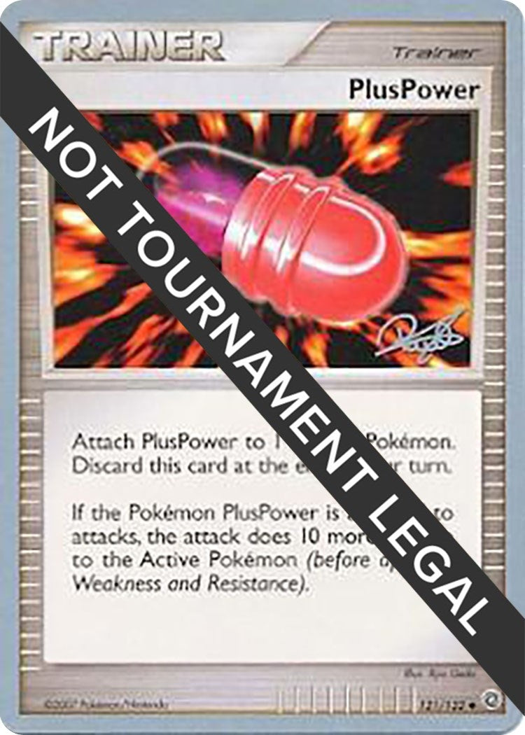 Image for PlusPower - 2008 (Paul Atanassov) (121/132) (World Championship Decks) (WCD) - Pokemon