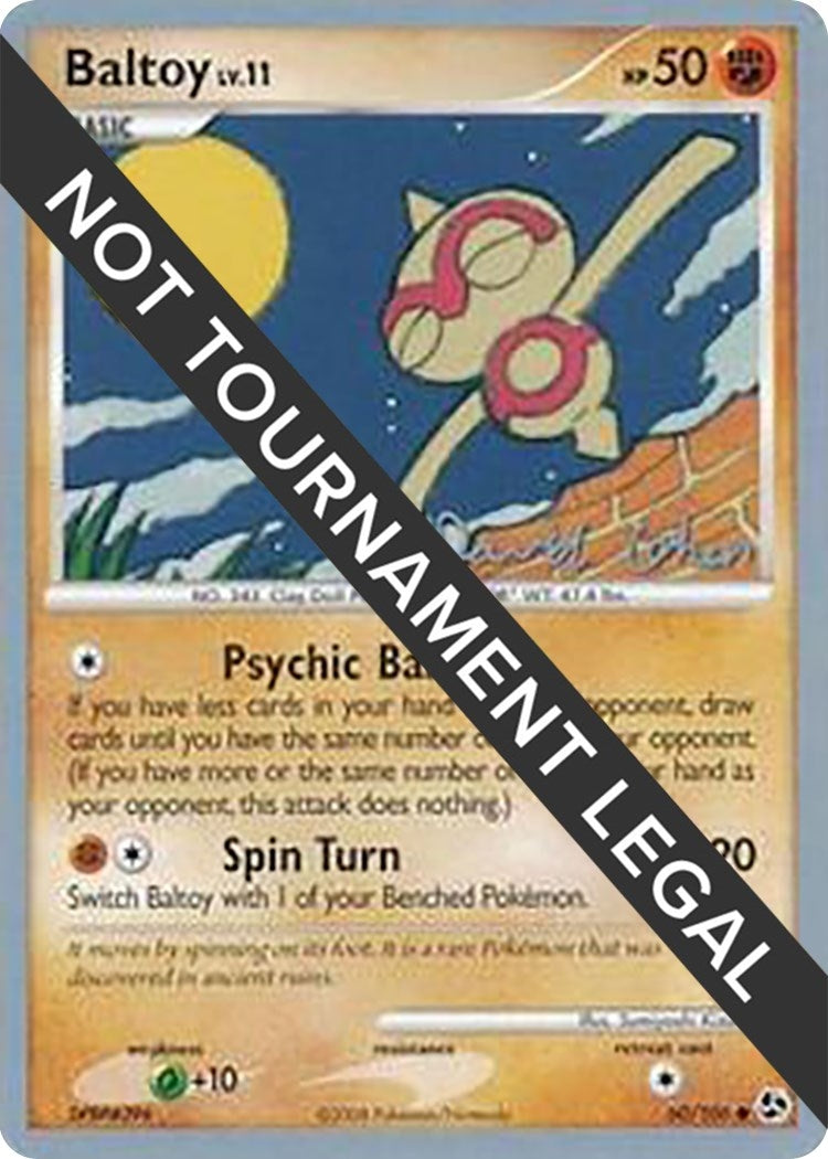 Image for Baltoy - 2009 (David Cohen) (60/106) (World Championship Decks) (WCD) - Pokemon