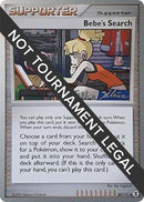 Image for Bebe's Search - 2009 (Stephen Silvestro) (89/111) (World Championship Decks) (WCD) - Pokemon