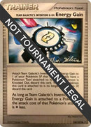 Image for Team Galactic's Invention G-101 Energy Gain - 2009 (Stephen Silvestro) (116/127) (World Championship Decks) (WCD) - Pokemon