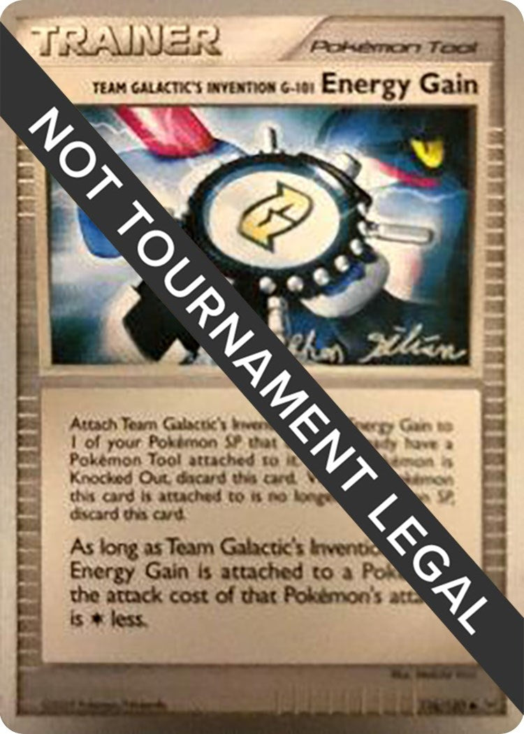 Image for Team Galactic's Invention G-101 Energy Gain - 2009 (Stephen Silvestro) (116/127) (World Championship Decks) (WCD) - Pokemon