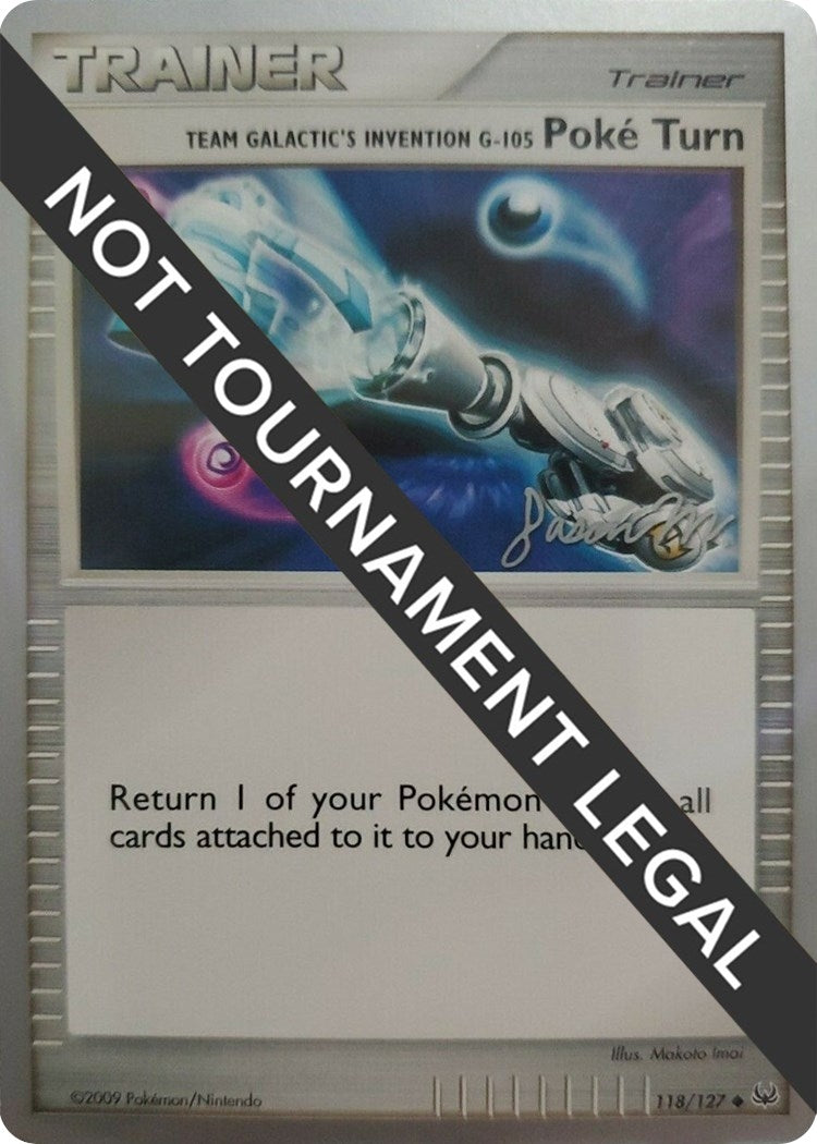 Image for Team Galactic's Invention G-105 Poke Turn - 2009 (Jason Martinez) (118/127) (World Championship Decks) (WCD) - Pokemon