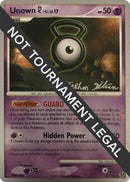 Image for Unown [G] - 2009 (Stephen Silvestro) (57/106) (World Championship Decks) (WCD) - Pokemon