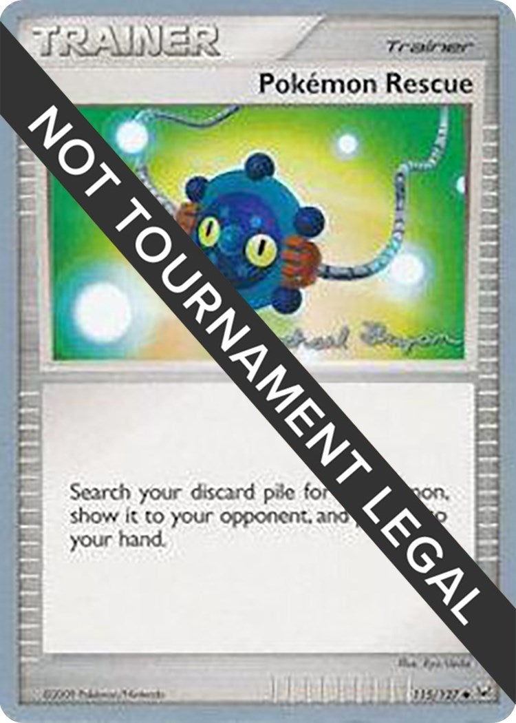 Image for Pokemon Rescue - 2010 (Mychael Bryan) (115/127) (World Championship Decks) (WCD) - Pokemon