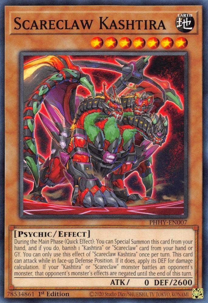 Scareclaw Kashtira (PHHY-EN007) (Photon Hypernova) YuGiOh