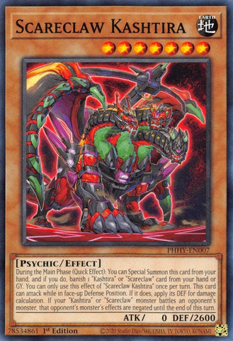 Scareclaw Kashtira (PHHY-EN007) (Photon Hypernova) YuGiOh