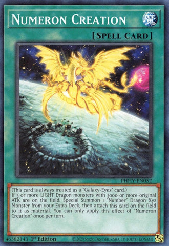 Numeron Creation (PHHY-EN052) (Photon Hypernova) YuGiOh