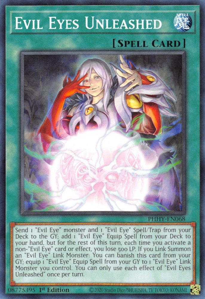 Evil Eyes Unleashed (PHHY-EN068) (Photon Hypernova) YuGiOh