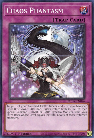 Chaos Phantasm (PHHY-EN076) (Photon Hypernova) YuGiOh