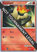 Image for Cyndaquil - 2011 (Christopher Kan) (61/123) (World Championship Decks) (WCD) - Pokemon