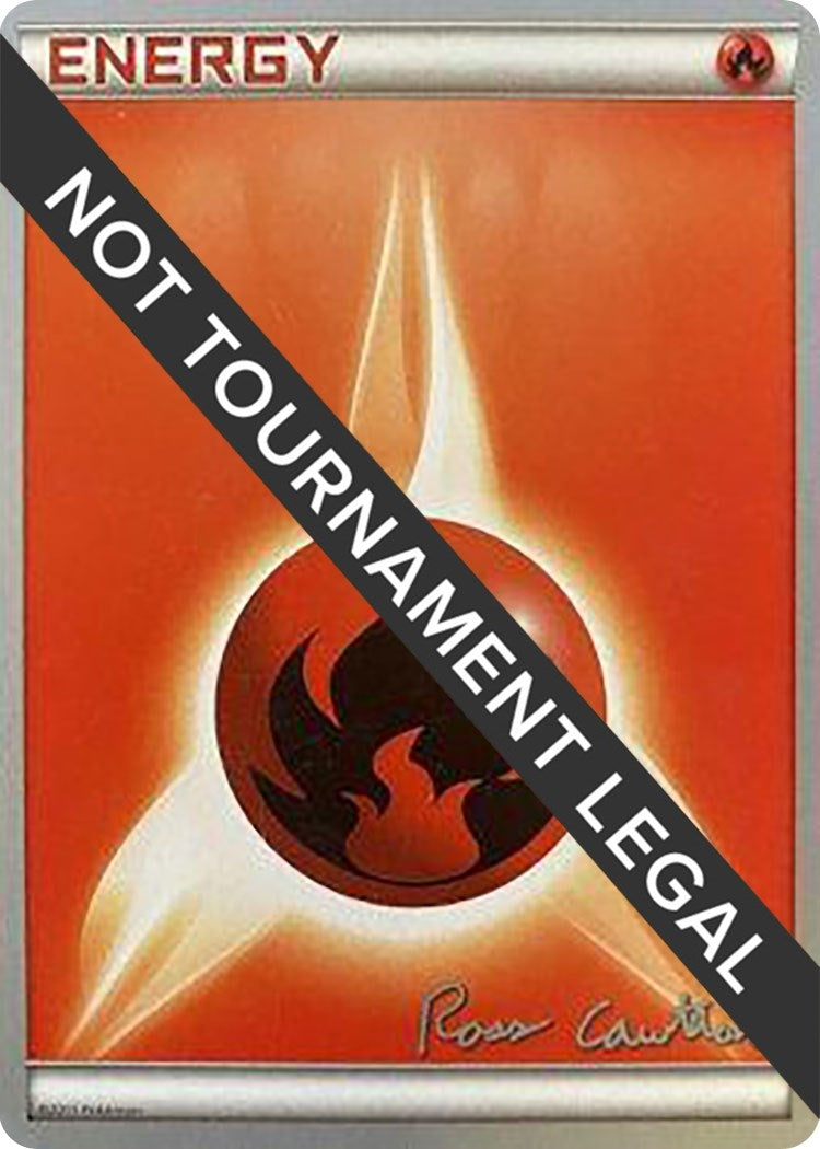 Image for Fire Energy - 2011 (Ross Cawthon) (World Championship Decks) (WCD) - Pokemon