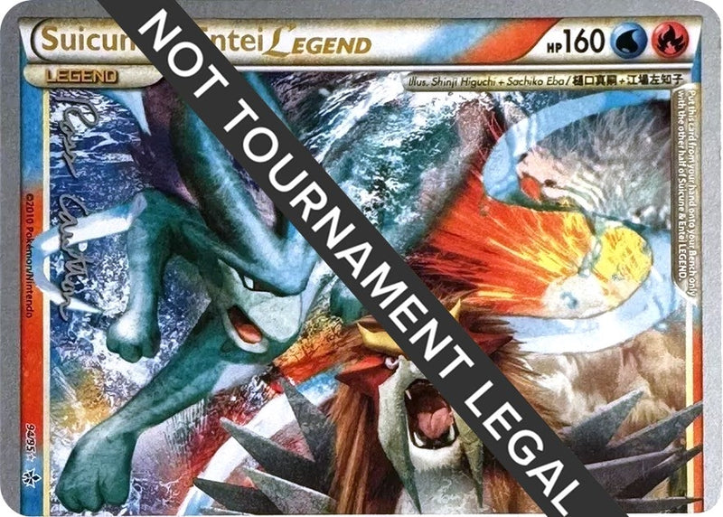 Image for Suicune & Entei LEGEND (94) - 2011 (Ross Cawthon) (94/95) (World Championship Decks) (WCD) - Pokemon