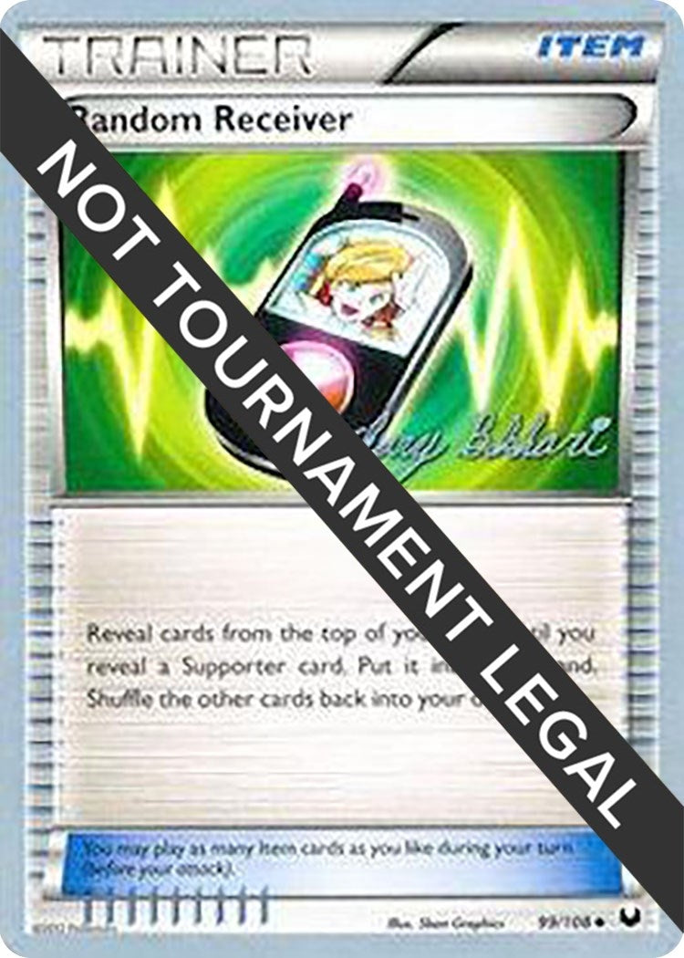 Image for Random Receiver - 2012 (Zachary Bokhari) (99/108) (World Championship Decks) (WCD) - Pokemon