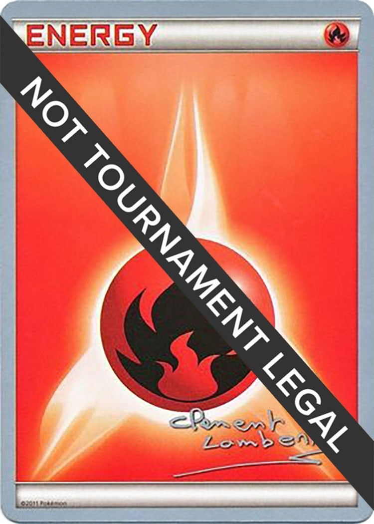 Image for Fire Energy - 2013 (Clement Lamberton) (World Championship Decks) (WCD) - Pokemon
