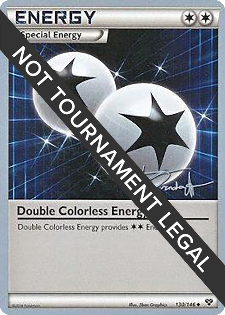 Image for Double Colorless Energy - 2014 (Trent Orndorff) (130/146) (World Championship Decks) (WCD) - Pokemon