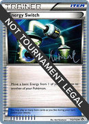 Image for Energy Switch - 2014 (Andrew Estrada) (112/114) (World Championship Decks) (WCD) - Pokemon