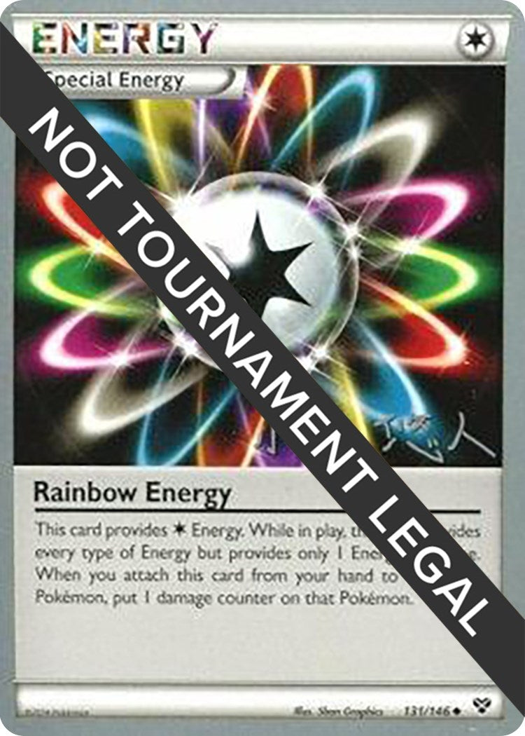 Image for Rainbow Energy - 2014 (Haruto Kobayashi) (131/146) (World Championship Decks) (WCD) - Pokemon