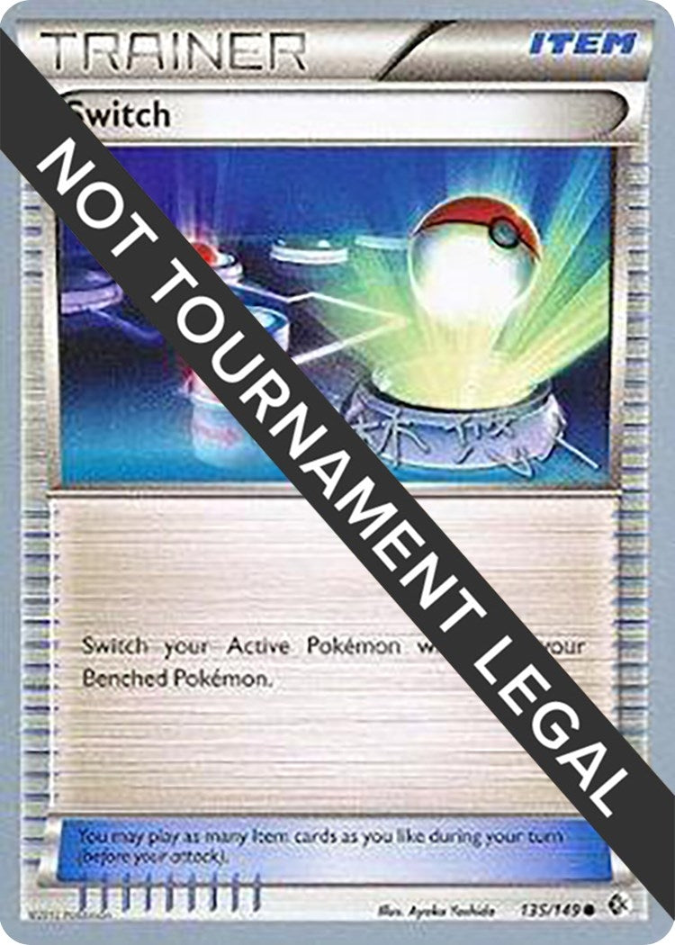 Image for Switch - 2014 (Haruto Kobayashi) (135/149) (World Championship Decks) (WCD) - Pokemon