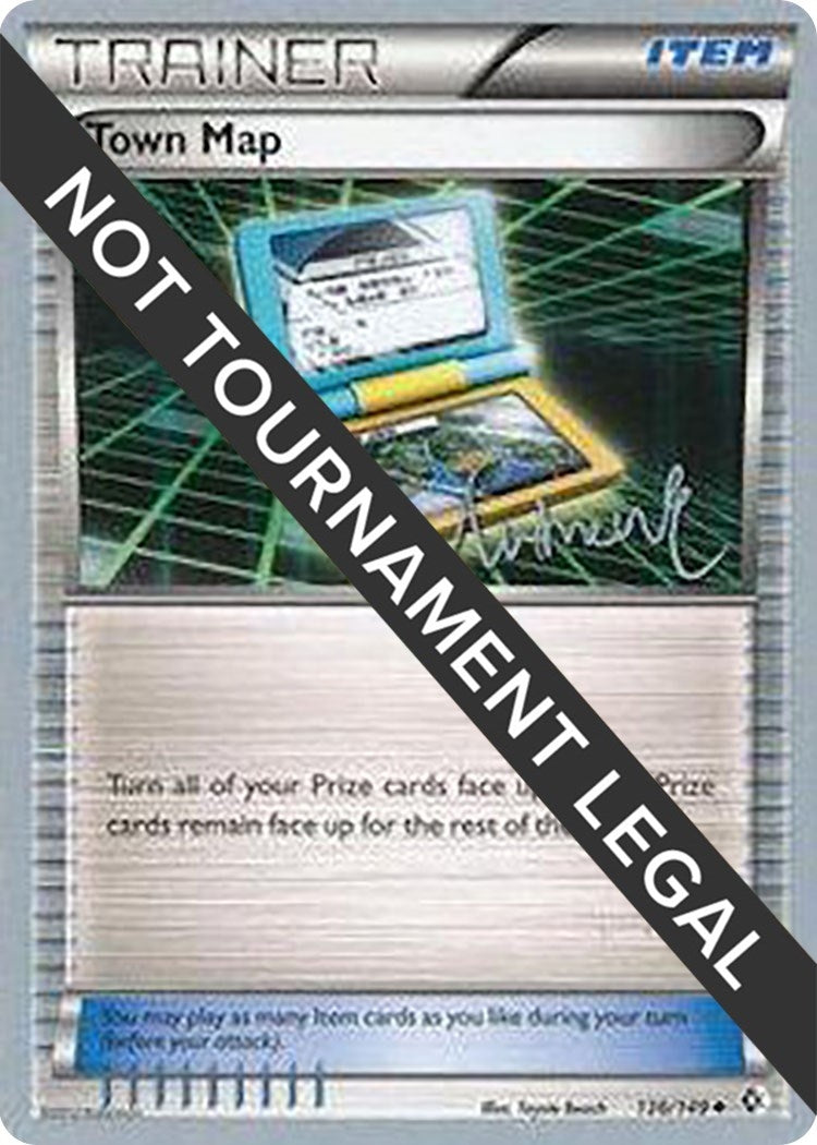 Image for Town Map - 2014 (Andrew Estrada) (136/149) (World Championship Decks) (WCD) - Pokemon