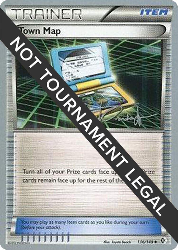Image for Town Map - 2014 (Trent Orndorff) (136/149) (World Championship Decks) (WCD) - Pokemon
