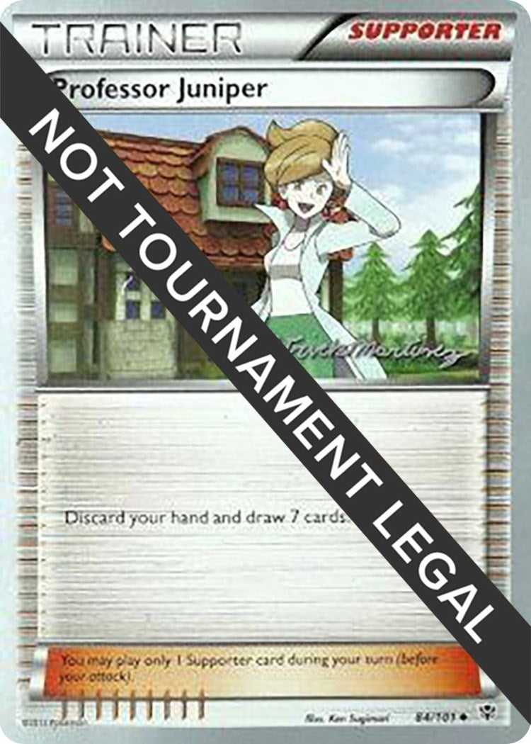 Image for Professor Juniper - 2015 (Patrick Martinez) (84/101) (World Championship Decks) (WCD) - Pokemon