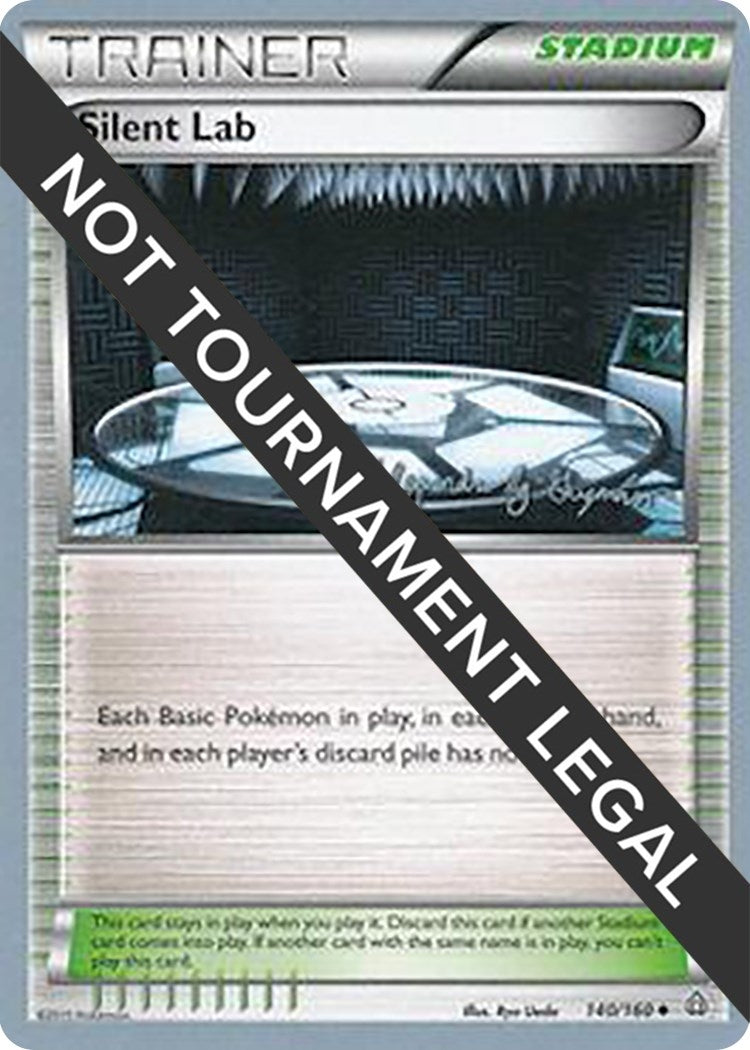 Image for Silent Lab - 2015 (Alejandro Ng-Guzman) (140/160) (World Championship Decks) (WCD) - Pokemon