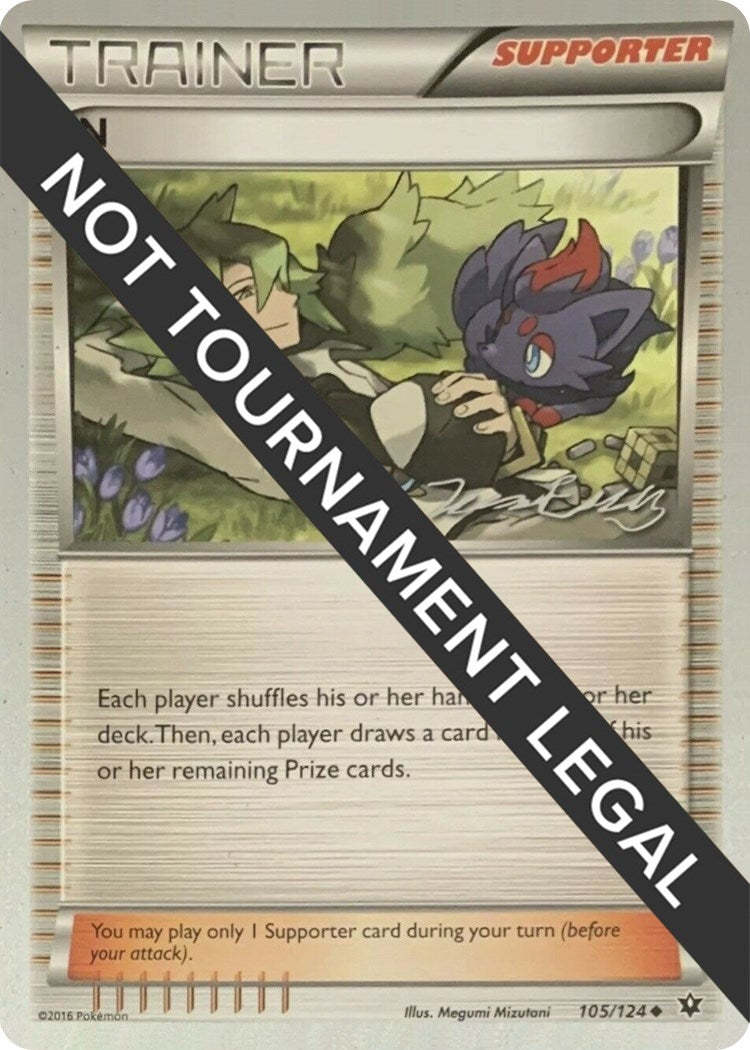 Image for N - 2016 (Jesper Eriksen) (105/124) (World Championship Decks) (WCD) - Pokemon