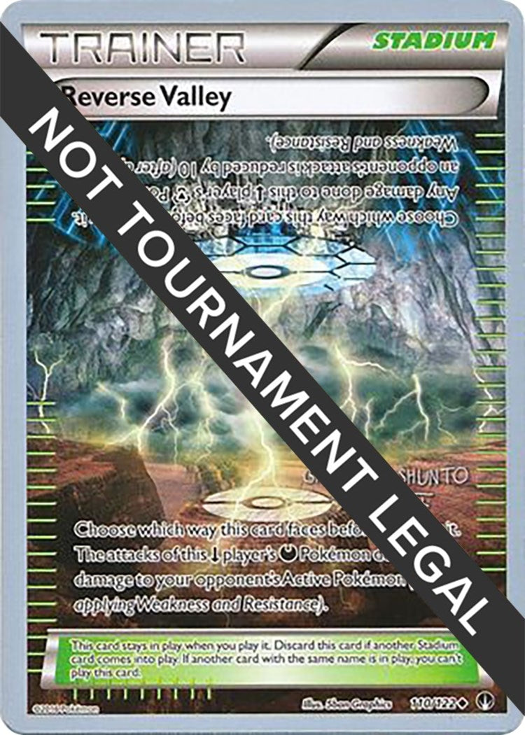 Image for Reverse Valley - 2016 (Shunto Sadahiro) (110/122) (World Championship Decks) (WCD) - Pokemon