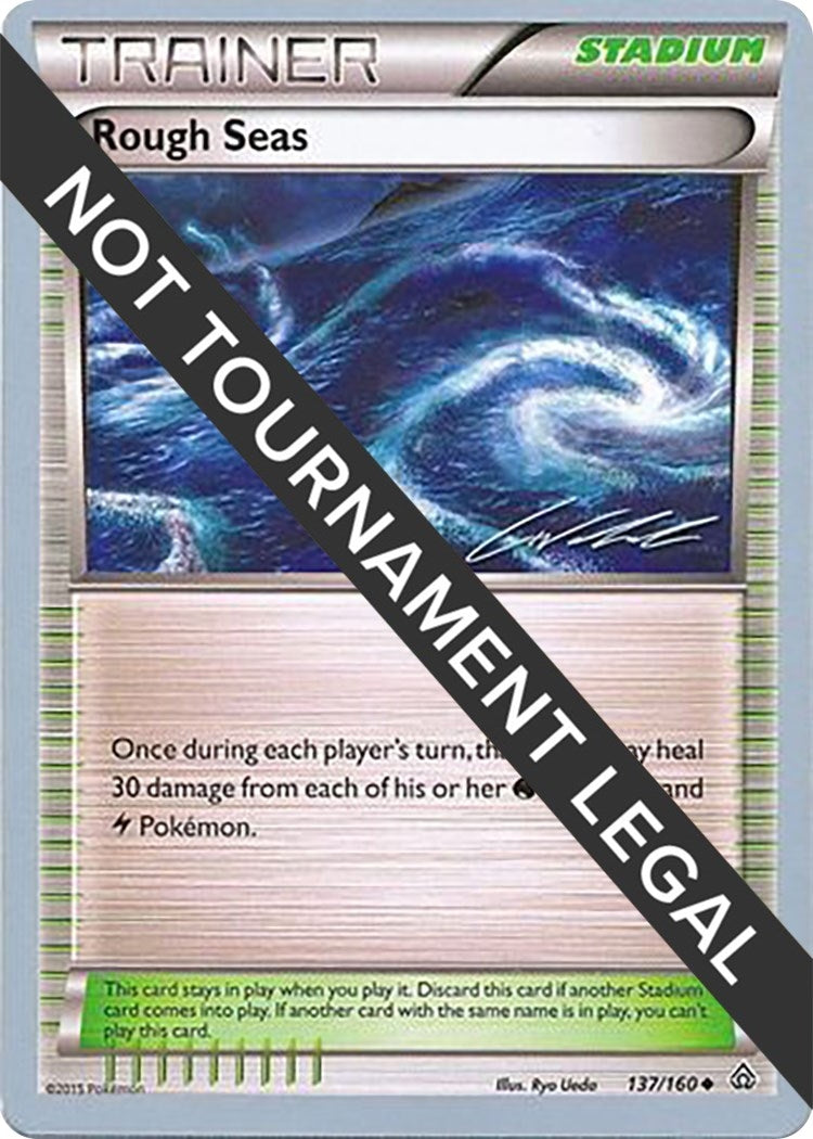 Image for Rough Seas - 2016 (Cody Walinski) (137/160) (World Championship Decks) (WCD) - Pokemon